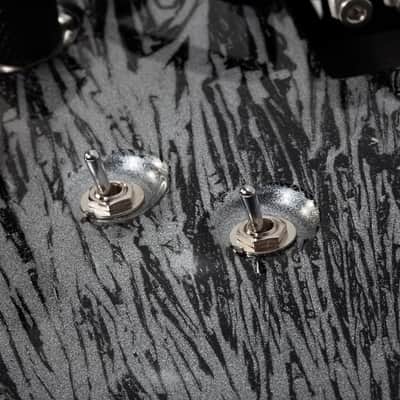 Schecter 1466 Left handed C-1 FR S Floyd Rose Electric Guitar, Ebony Board, Silver Mountain image 8