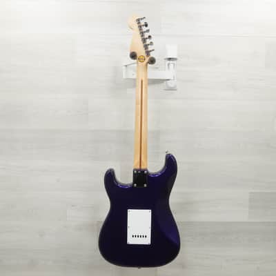 Used Fender Stratocaster Standard Electric Guitar Blue image 2