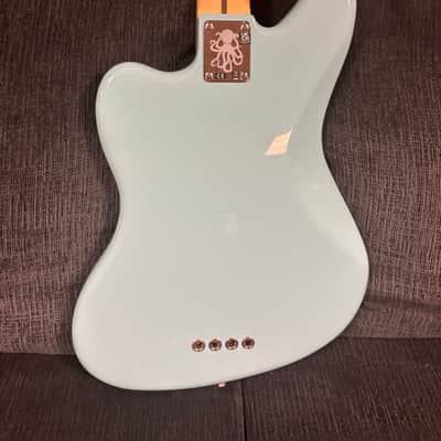 Fender Mark Hoppus Signature Jaguar Bass  - Daphne Blue image 5
