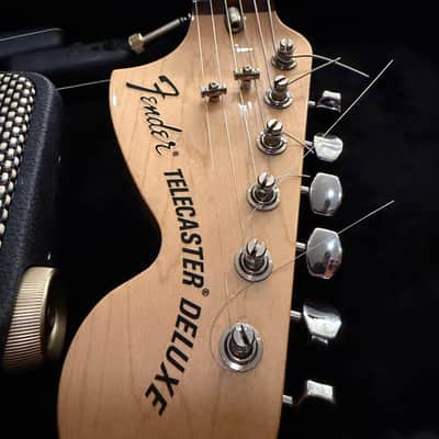 Fender “Chris Schiflet foo fighters” Telecaster deluxe 2016-2022 - Shoreline gold image 10
