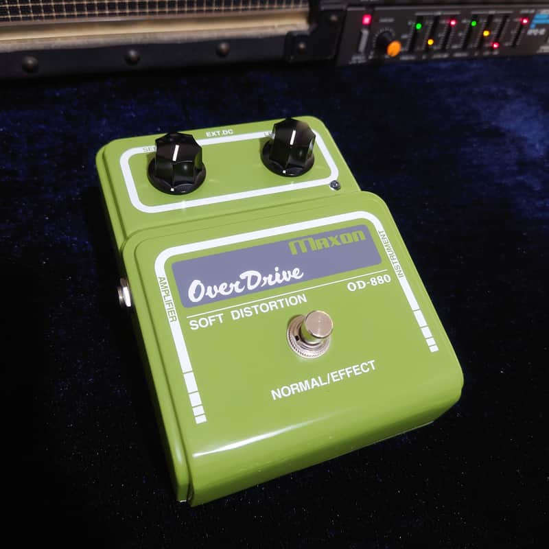 Maxon OD-880 OverDrive Soft Distortion MIJ 1994 Reissue w/ Original Box AC210 Adapter Manual image 1