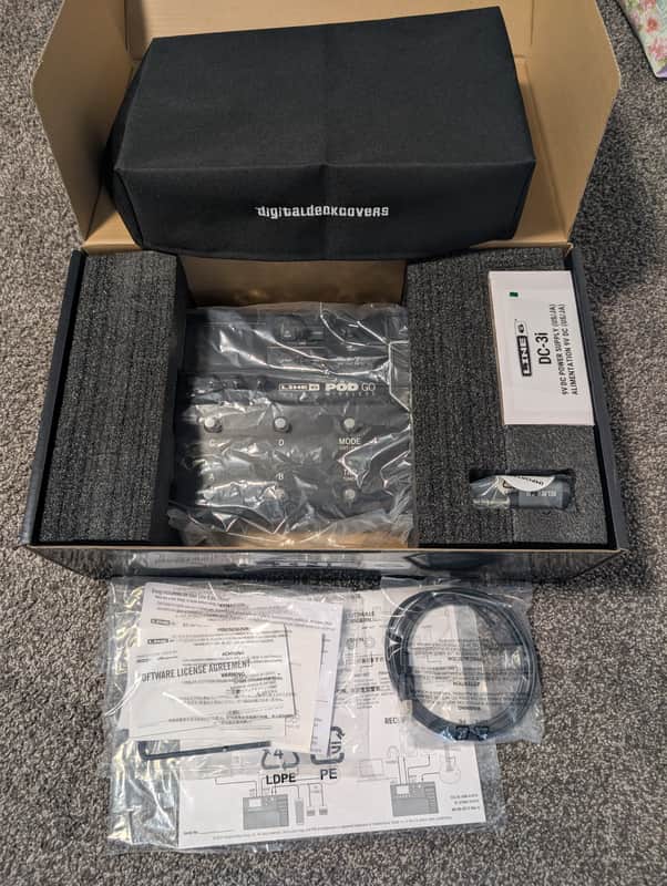 Line 6 POD GO Wireless Multi-Effect and Amp Modeler 2021 - Present Black