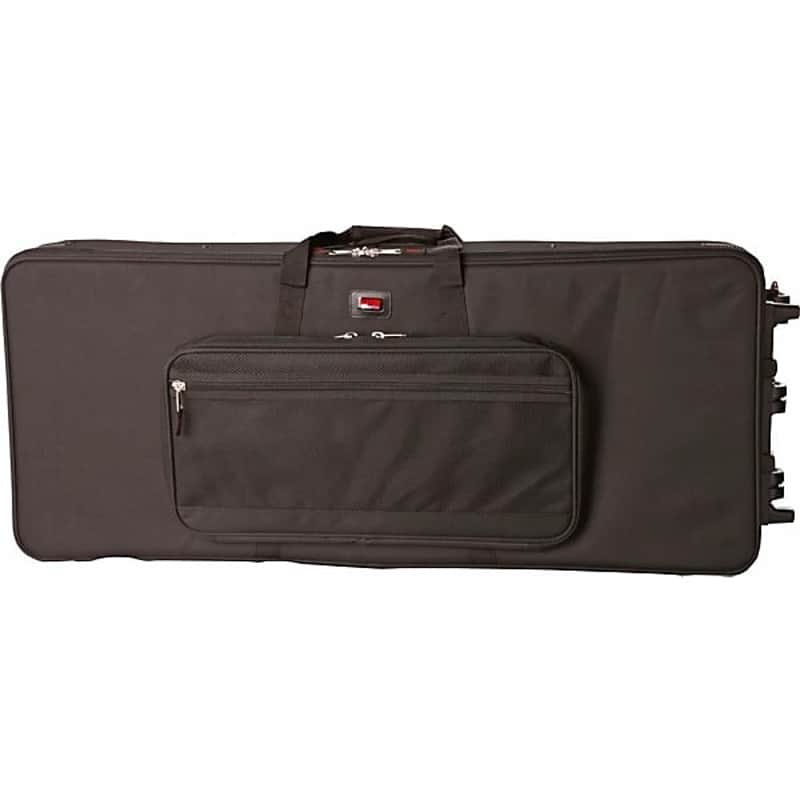 Gator  GK Lightweight Keyboard Case on Wheels 49 Key NEW - BLACK image 1