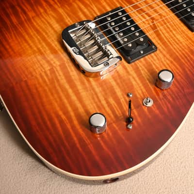 G&L ASAT Deluxe Semihollow with Birdseye Maple Neck - Tobacco Sunburst (2000) image 4