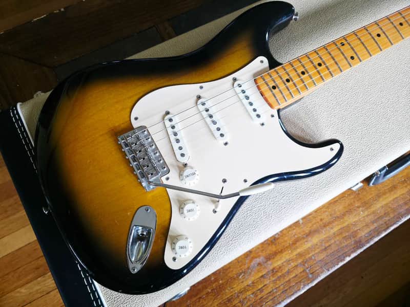 Fender Eric Johnson Strat USA T2S w/G&G case 2005 - sunburst