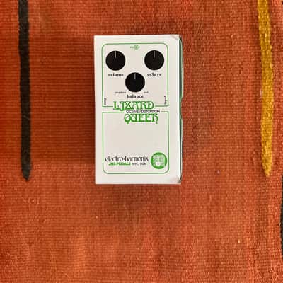Electro-Harmonix / JHS Nano Lizard Queen Octave Fuzz 2023 - Present - Silver / Green image 5