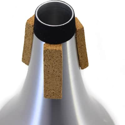Trumpet Mute, Lightweight Aluminum Straight Mute 3.5"x6" Trumpet Muffler Silencer, Excellent For Stage Performance & Practice image 3