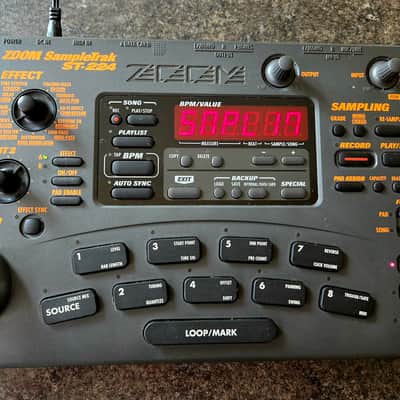 Zoom SampleTrak ST-224 Sampler 1999 - 2004 - Black image 7