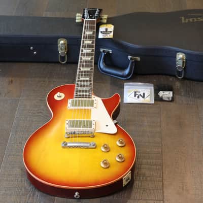 MINTY! 2006 Gibson Custom 1958 Les Paul Standard Reissue Electric Guitar Cherry Sunburst + COA OHSC image 1