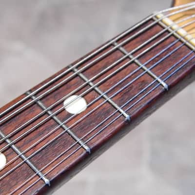 fine vintage MIGMA all solid luthier Wunderlich quality 8string bowlback MANDOLIN Germany image 14