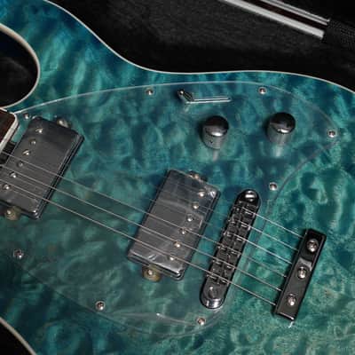MusicMan BFR Steve Morse LTD 2017 - Tahitian Blue Quilt image 16