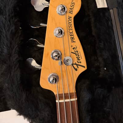 Fender American Deluxe Precision Bass with Rosewood Fretboard 2011 - 2015 - Olympic White image 4