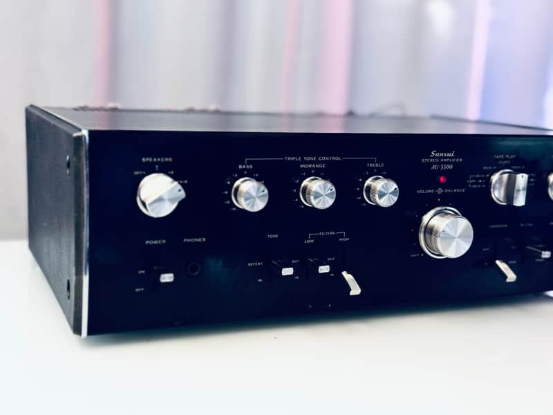 💥💥💥Vintage SANSUI AU-5500 Integrated amplifier - Serviced +