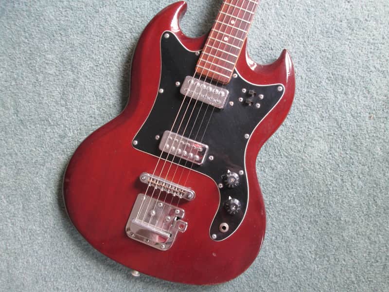 Columbus SG sixties dark red image 1