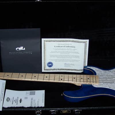 G&L Kiloton 5 2017 Clear blue w/G&G hard case, Demo model image 1