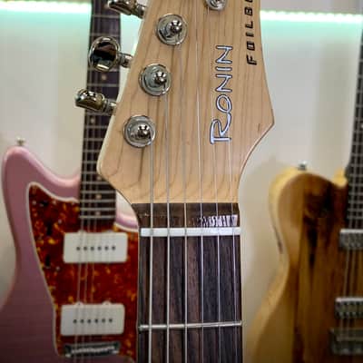 Ronin Foil Bucker Type-S 2020 Goldburst W/ Magic Button & Neck Coil Tap NEW (Authorized Dealer) image 12