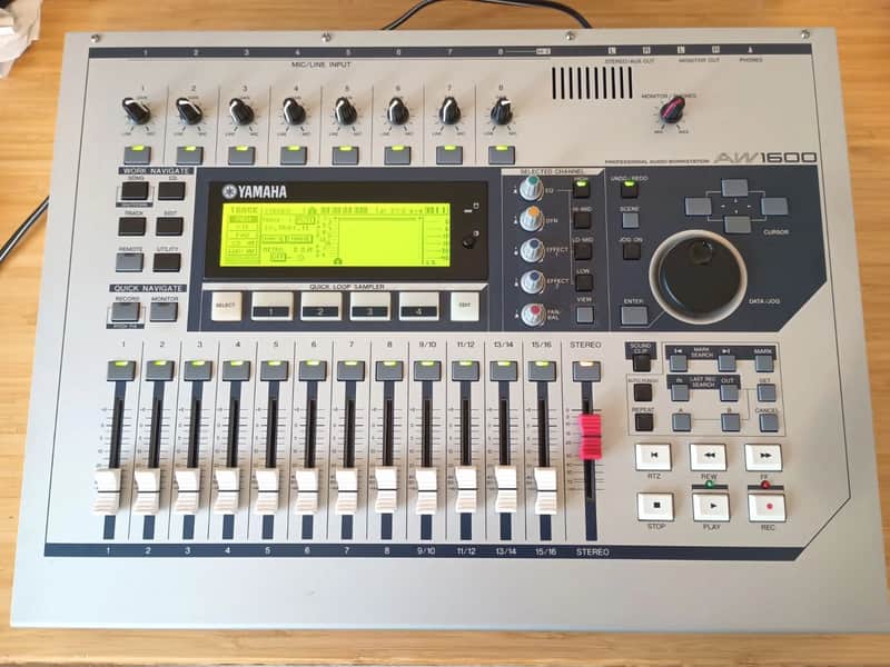 Yamaha AW1600 16-Track Digital Recorder image 1