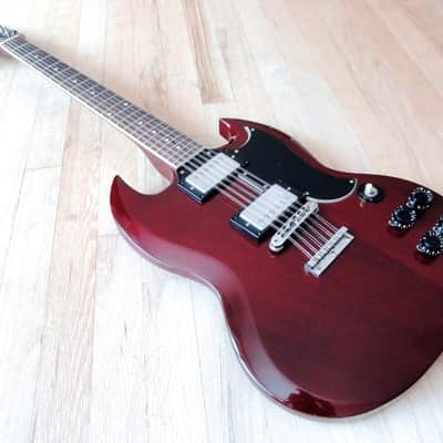 1970s Fernandes SG Lawsuit 12 String Vintage Electric Guitar Cherry Japan Burny image 10