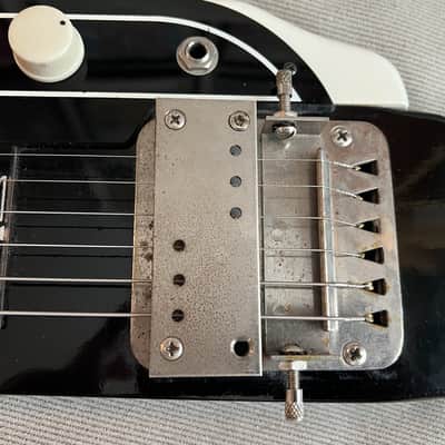 Supro Jet Airliner Console Lap Steel With Legs & Case image 9
