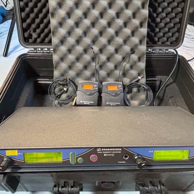 Sennheiser EW 550 receiver and Body pack transmitters - 2 complete systems imagen 4