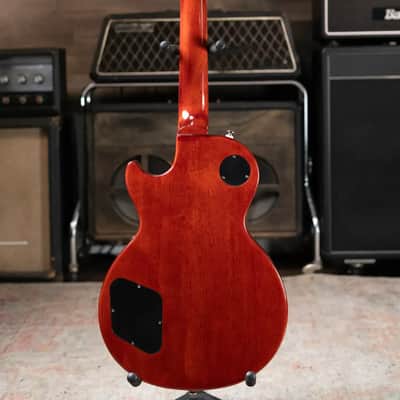 Epiphone Les Paul Standard 50s Figured Electric Guitar - Bourbon Burst with Gig Bag image 9