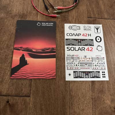 ELTA Music Solar 42N MK.III Ambient Machine - Black - Complete w/ Box & Accessories image 5