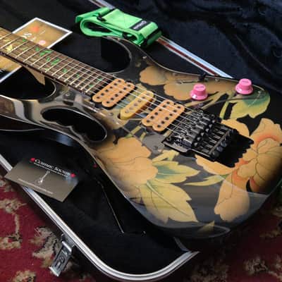 Ibanez JEM77-FP Steve Vai Signature  1998 - "Floral Print" ☆VIDEO☆ image 5