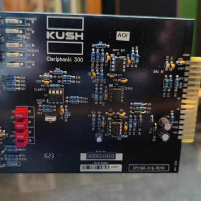 Immagine Kush Audio Clariphonic 500 Series Parallel Equalizer Module 2010s - Black - 9