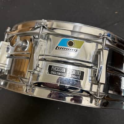 Ludwig No. 410 Super-Sensitive 5x14" 10-Lug Aluminum Snare Chrome-Plated image 1