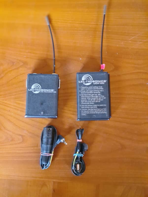 Lectrosonics 🎤 Lectrosonics LMa Transmitter + UCR100 Receiver Wireless UHF Set | Block 21 | Made in USA image 1