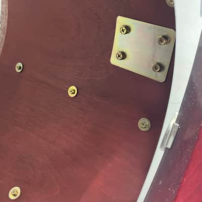 Yamaha Recording Custom 20x14 Bass Drum Cherry Made in japan image 15