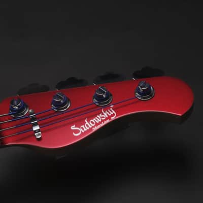 Sadowsky P-Bass Bass Freaks Ltd 4 - Candy Apple Red image 6