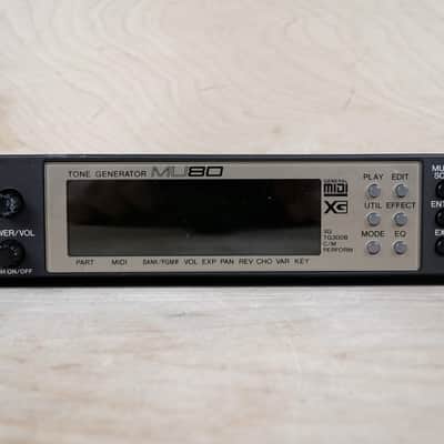 Yamaha MU80 Tone Generator Sound Module w/ Power Supply image 2
