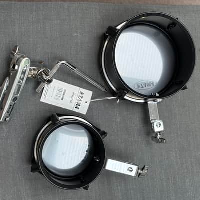 Tama MT68STBK Metalworks "Effect" Series 6/8" Mini-Tymp Set 2021 - Present - Matte Black image 7