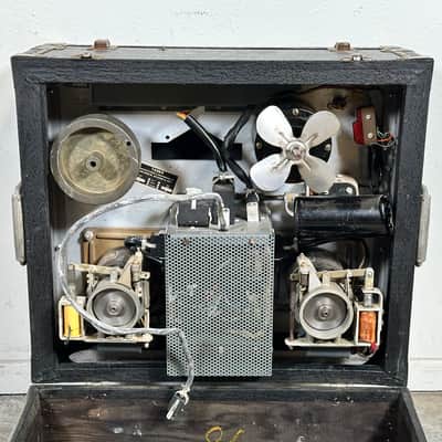 Ampex 350 / 351 Reel To Reel Transport Magnetic Tape Recorder w/ Original Case image 5