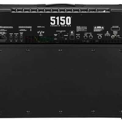 Used EVH 5150 Iconic Series 60-watt 2x12" Tube Combo Amp - Black image 2