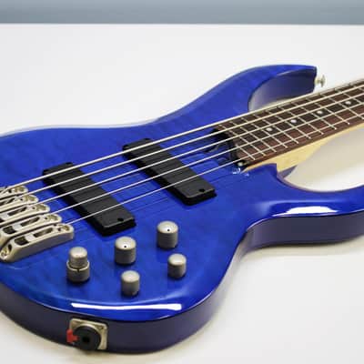 Ibanez BTB400QM-TB Standard 2001 - 2002 - Transparent Blue image 8