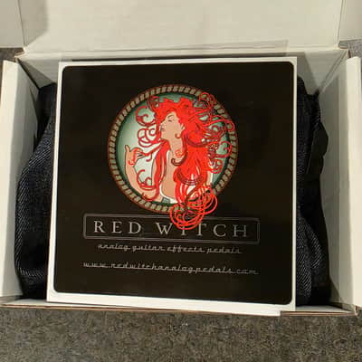 NOS Deluxe Moon Phaser New Red Witch Pedal Phase Shifter image 5