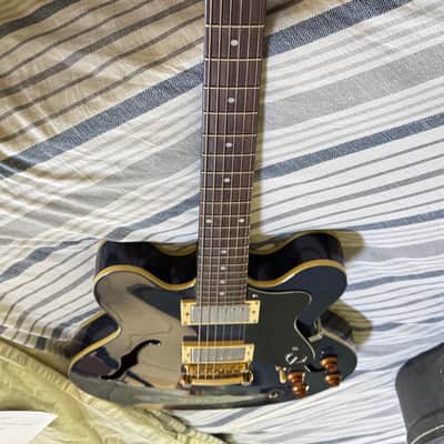 Epiphone Dot Deluxe 2000 Trans Blue image 14