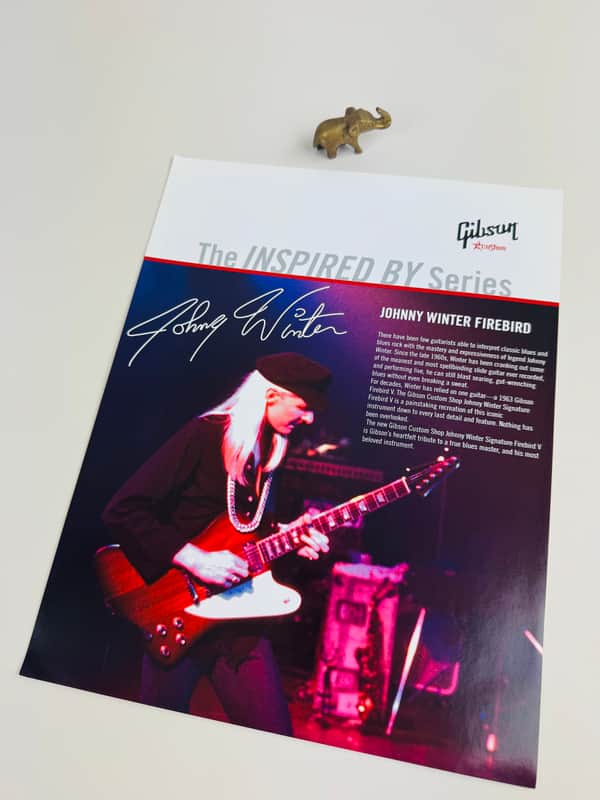 Gibson Custom Shop Johnny Winter Firebird “Inspired By” Flyer 2008 image 1