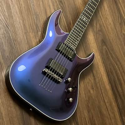 Schecter Hellraiser Hybrid C-1 UV in Ultra Violet image 2