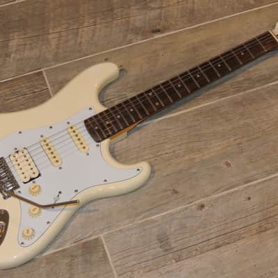 1980's Series 10 by Bently Stratocaster- HSS - White with Matching Head- Clean! image 6