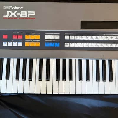 Roland JX-8P 61-Key Polyphonic Synthesizer 1984 - 1986 - Black image 3