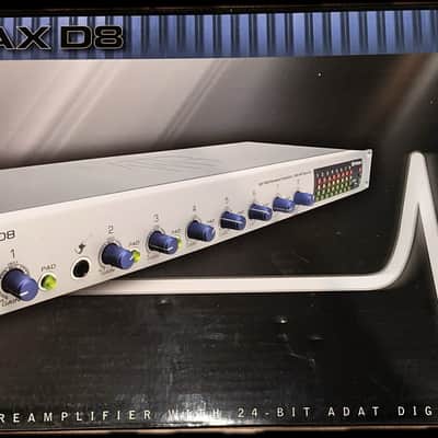 PreSonus DigiMax D8 8-Channel Mic Preamp with Digital Output | Reverb