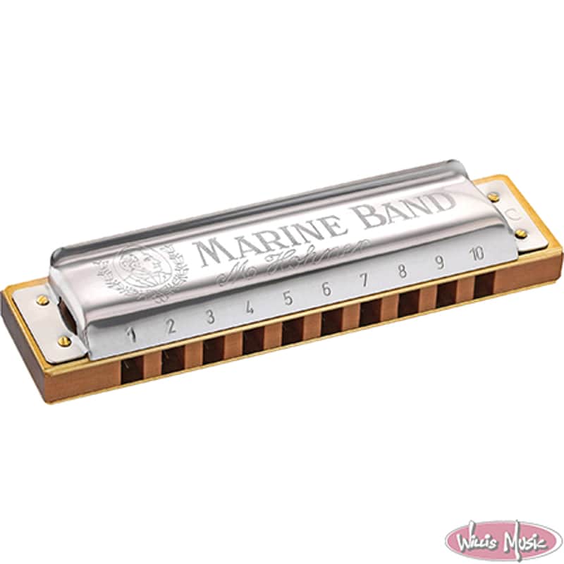 Hohner Harmonica Marine Band A image 1