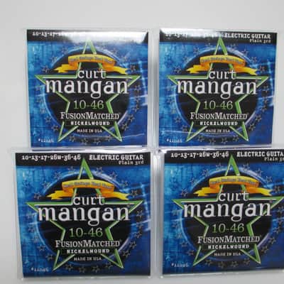 Curt Mangan 11046 Fusion Matched Regular Nickel Wound Electric Guitar Strings - (10-46)