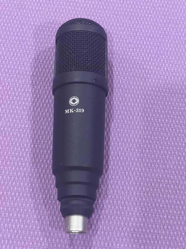 Oktava MK-319 Large Diaphragm Cardioid Condenser Microphone 2000s - Black image 1