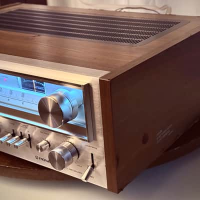 🎶✨ Pioneer SX-780 / SX780 Vintage Stereo Receiver w/ Wood Cabinet — Serviced, LED Dial, Clean image 6