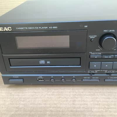 Teac - AD850SEB - AD 850 Cassette Deck USB Rec. CD Player - Black image 2