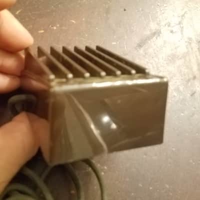 Turner Rare 162 Crystal harp mic lo-fi Hi-Z vintage 1950s - brown and gold image 7